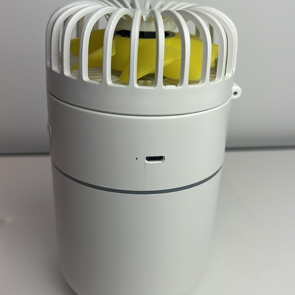 NIB Mini Portable Cool Mist Humidifier w/ Fan for Office, Desk, Hotel 400ML - Picture 5 of 10